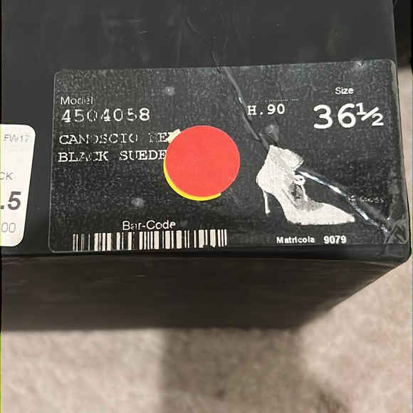 Deimille Camoscio Nero Suede Heels - Picture 12 of 16